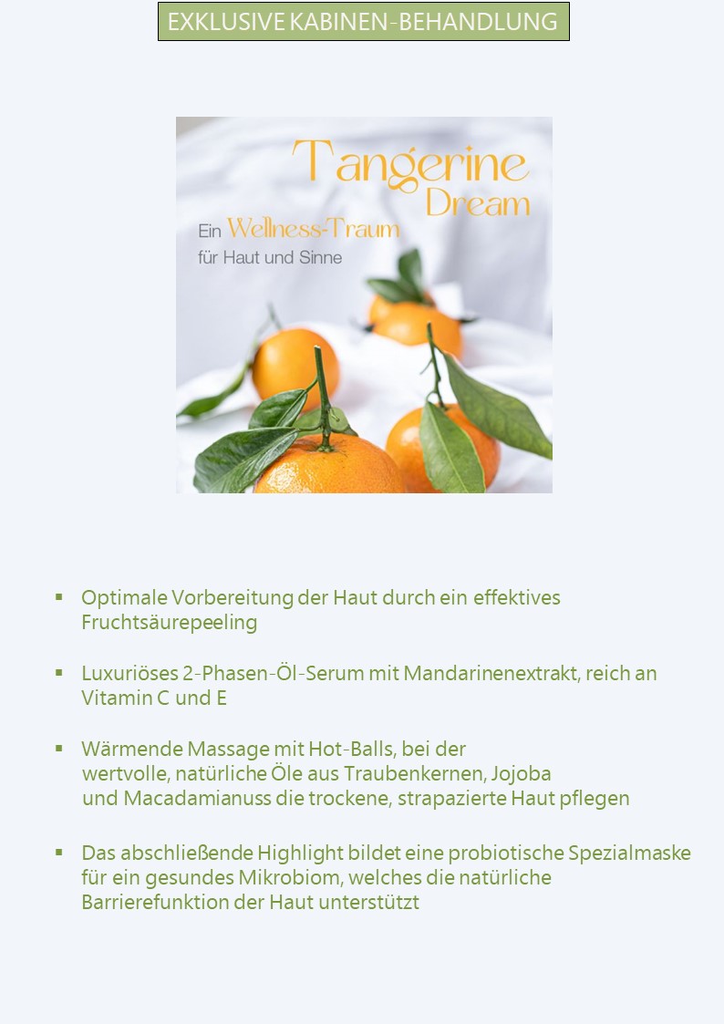 DR Tangerine Kabinenbehandlung
